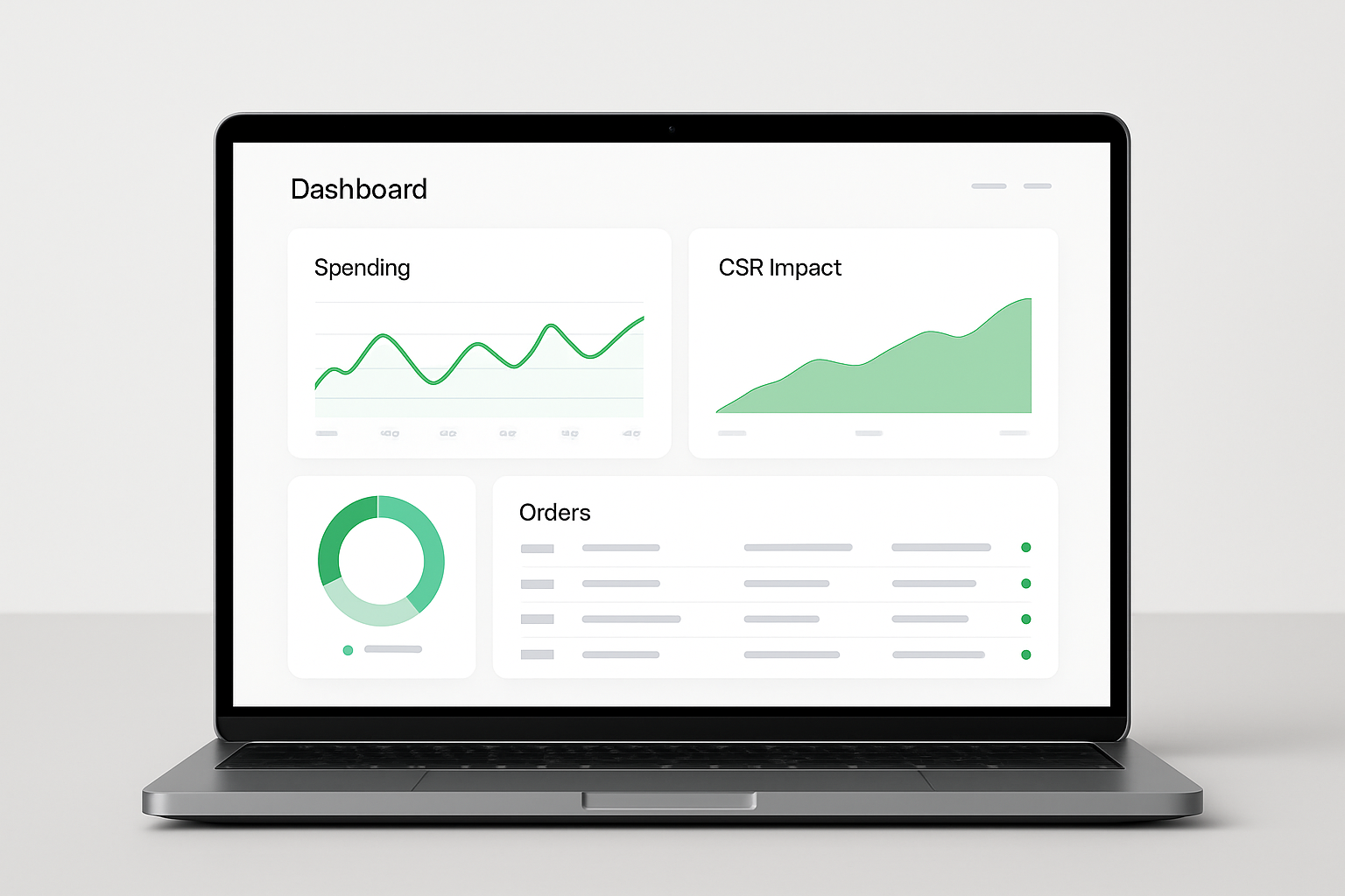 Tableau de bord Food Manager (illustration)