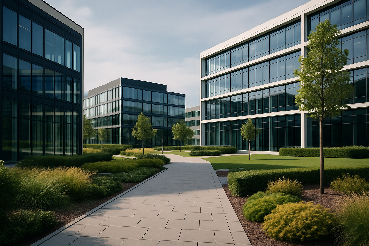 Parc d'entreprises dans la métropole lilloise